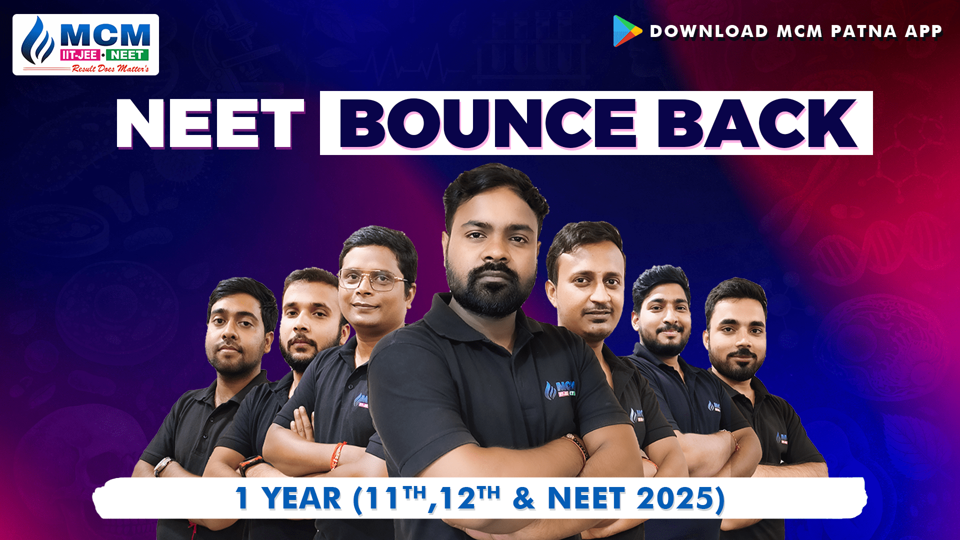 NEET BOUNCE BACK POSTER DESIGN